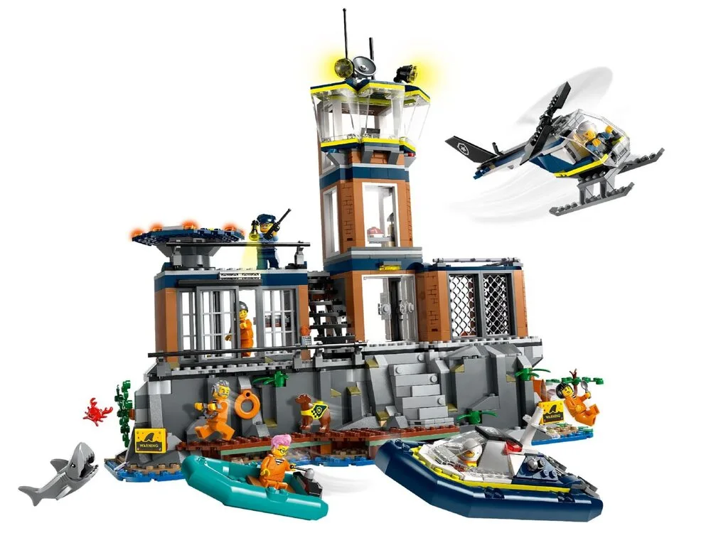 LEGO City Полицейский остров-тюрьма 60419