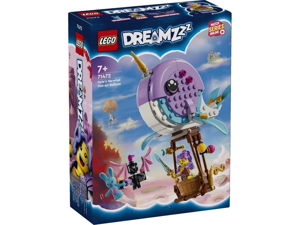 LEGO DREAMZzz Повітряна куля Ізі «Нарвал» 71472