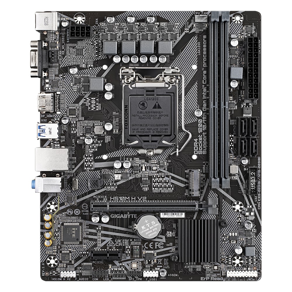 Материнская плата GIGABYTE H510M H V2 s1200