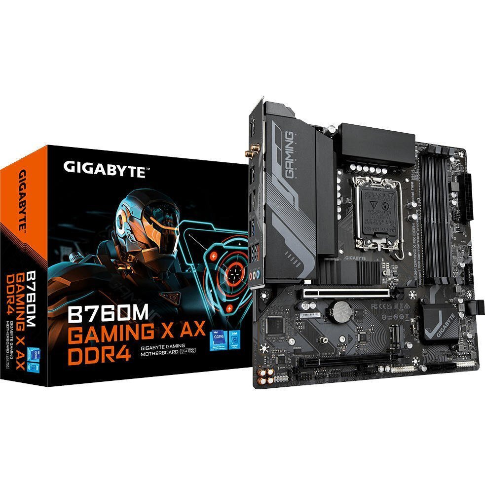 Материнська плата GIGABYTE B760M X AX DDR4 s1700 (B760M_G_X_AX_DDR4)