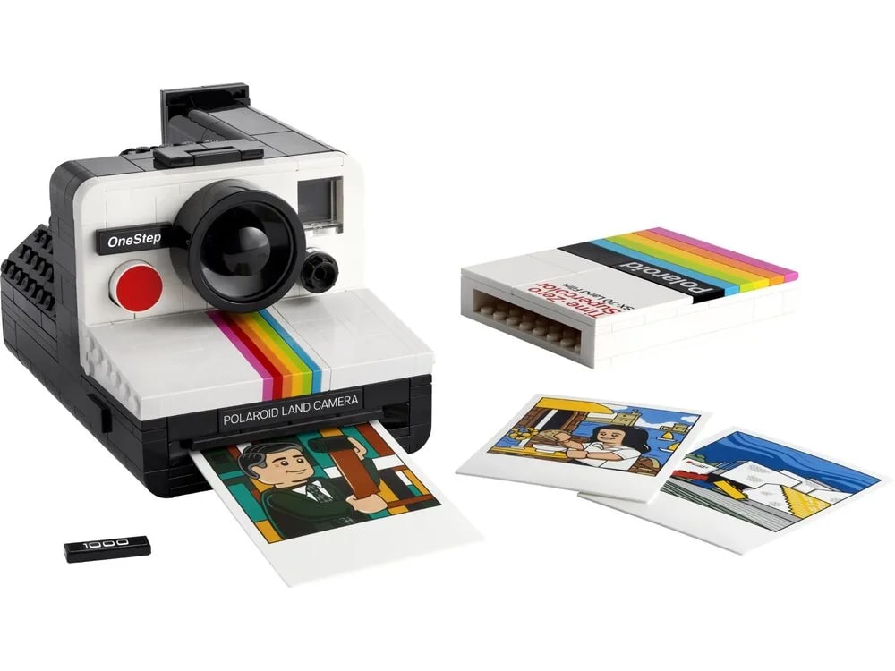 LEGO Ideas Фотоапарат Polaroid OneStep SX-70 516 деталей (21345)