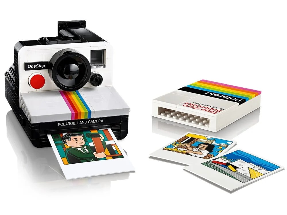 LEGO Ideas Фотоапарат Polaroid OneStep SX-70 516 деталей (21345)