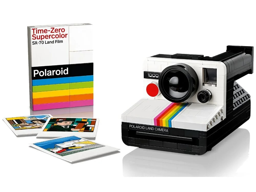 LEGO Ideas Фотоапарат Polaroid OneStep SX-70 516 деталей (21345)