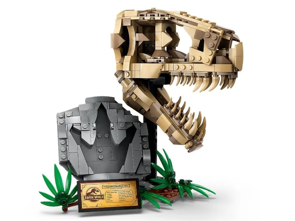 LEGO Jurassic World Скам`янілості динозаврів: череп тиранозавра 76964