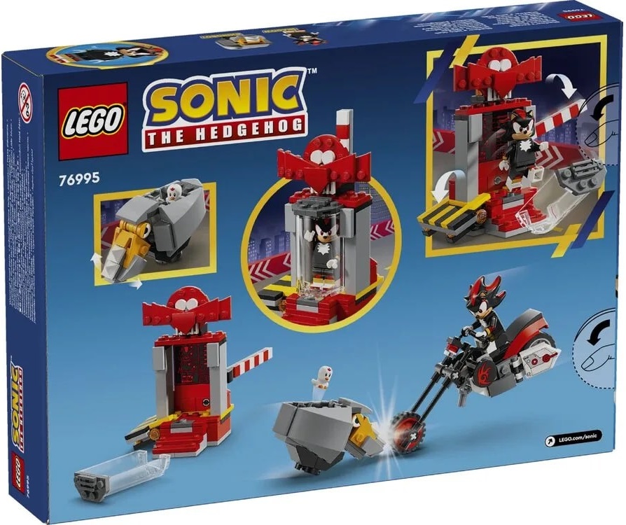 LEGO Sonic the Hedgehog Їжак Шедоу. Втеча 76995