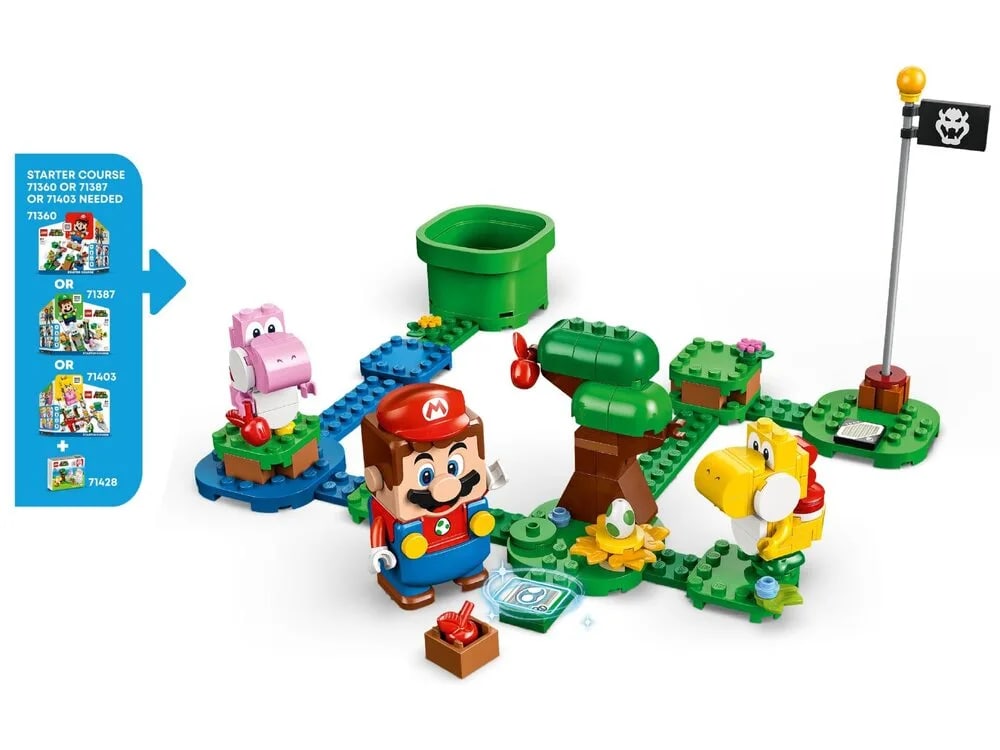 LEGO Super Mario Чудовий ліс Yoshi. Додатковий набір 71428