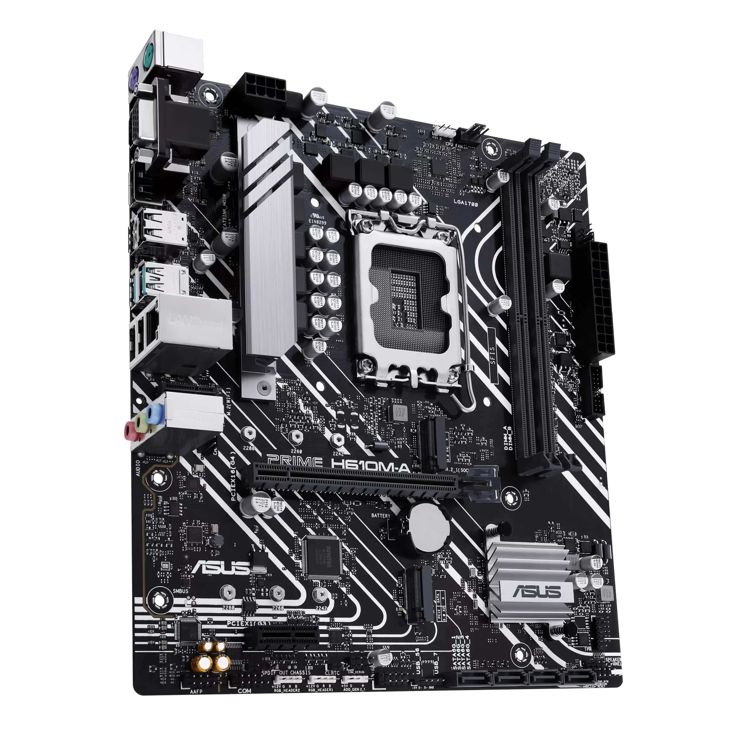 Материнська плата ASUS PRIME H610M-A-CSM s1700 (90MB1G20-M0EAYC)