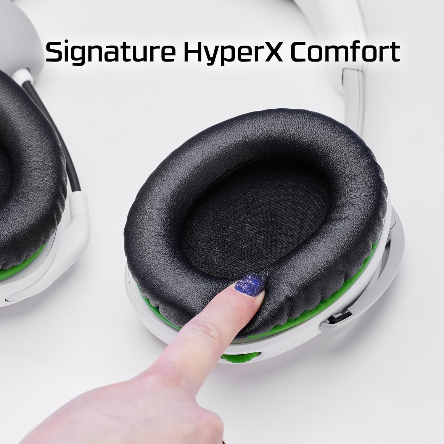 Ігрова гарнітура HyperX Cloud Stinger 2 Xbox, White-Green (75X28AA)