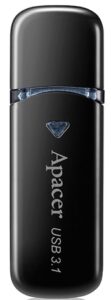 Накопичувач USB 3.2 APACER AH355 128GB Black (AP128GAH355B-1)