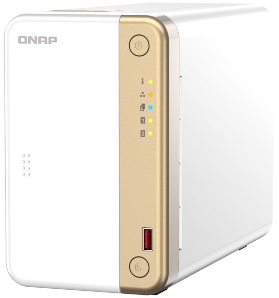 Мережеве сховище QNAP TS-262-4G (2.5GbE HDMI USB 3.2 Gen2)