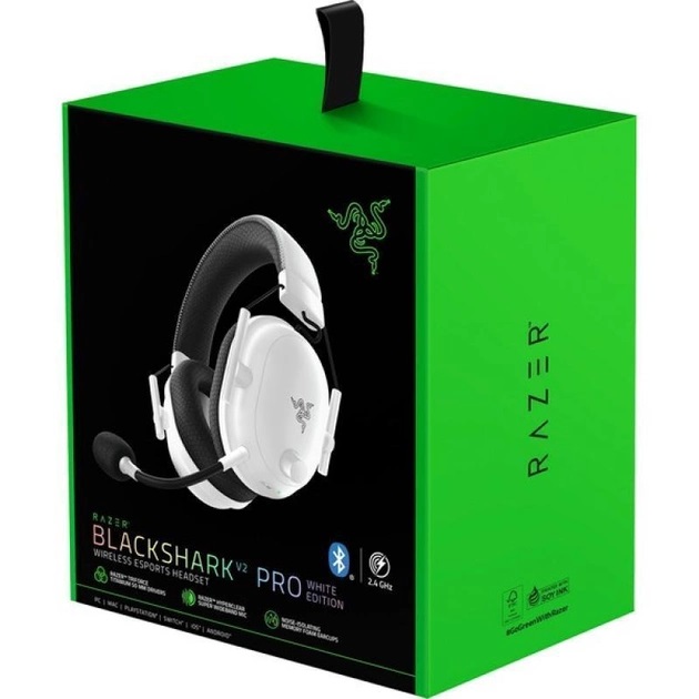 Ігрова гарнітура Razer Blackshark V2 PRO Wireless 2023 White (RZ04-04530200-R3M1)