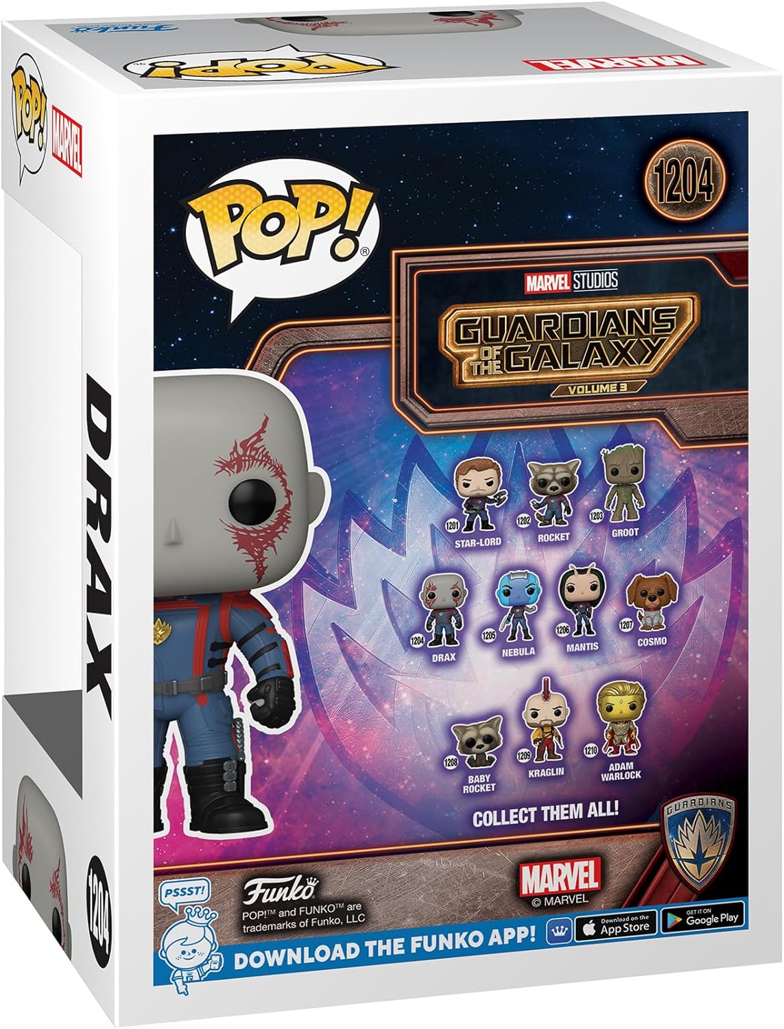 Фігурка Funko POP Vinyl: GOTG3 - Drax