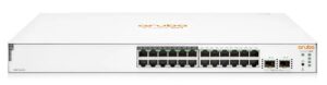 Комутатор HPE Aruba Instant On 1830 24xGE, 1-12p Class4 PoE 195W, (JL813A)