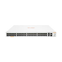 Комутатор HPE Aruba Instant On 1960 48xGE, 2хSFP+10GE, 2х10GBASE-T ports, LT Warranty (JL808A)