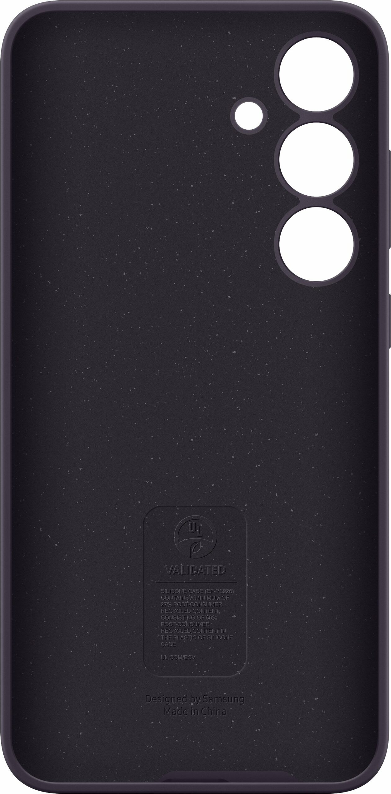 Чохол Samsung Silicone Case для Galaxy S24+ (S926) Dark Violet (EF-PS926TEEGWW)