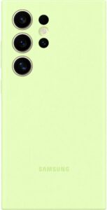 Чохол Samsung Silicone Case для Galaxy S24 Ultra (S928) Light Green (EF-PS928TGEGWW)