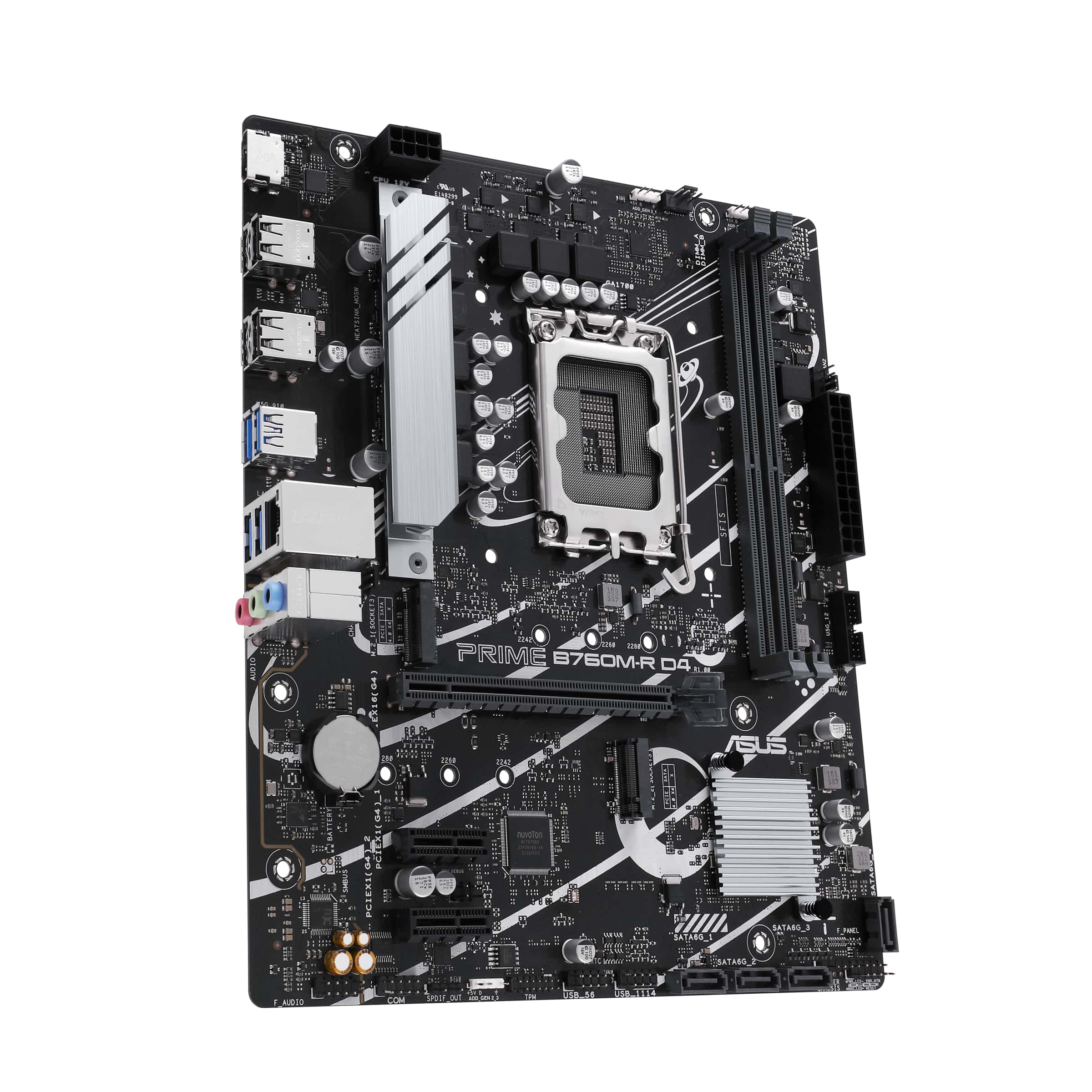 Материнська плата ASUS PRIME B760M-R D4