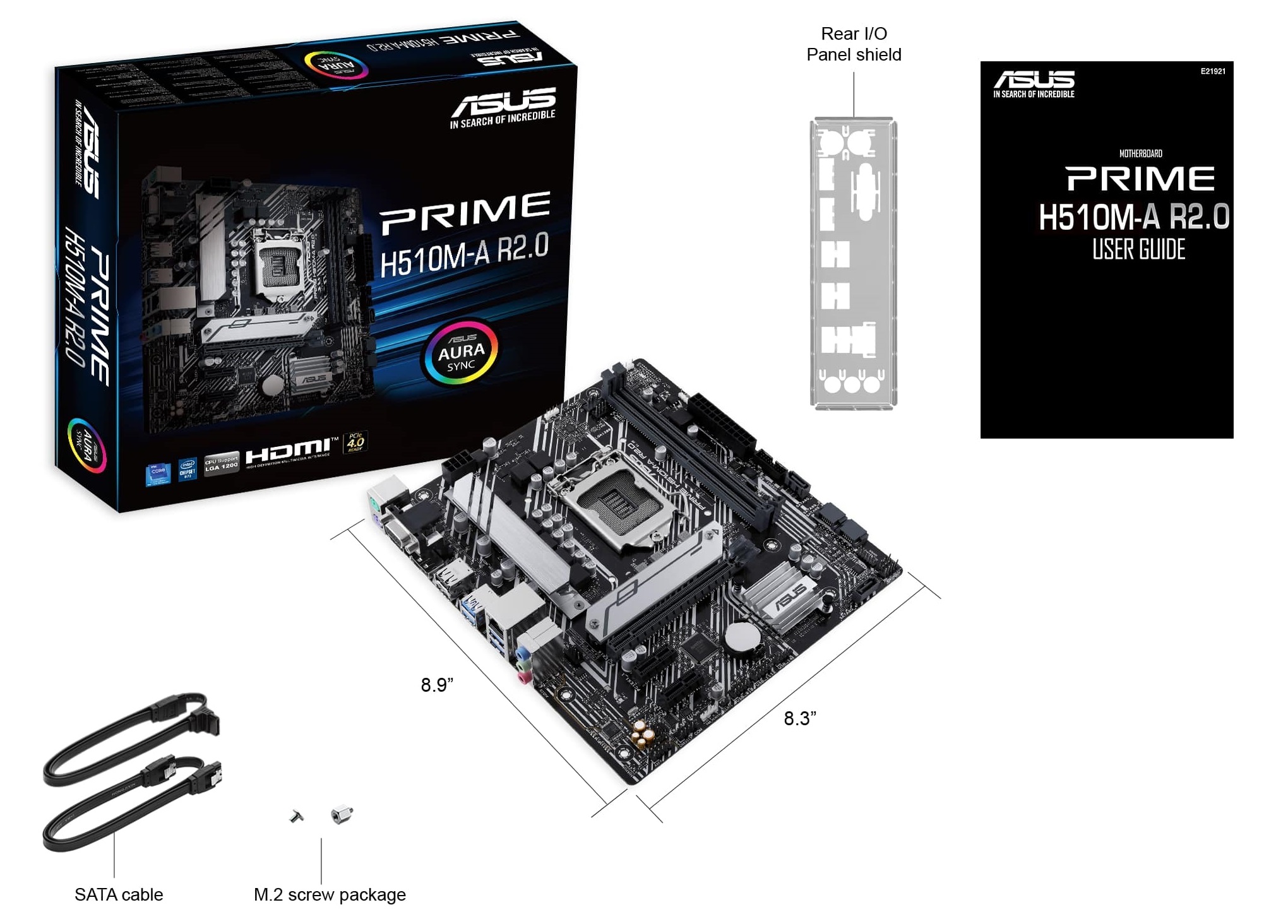 Материнська плата ASUS PRIME H510M-A R2.0