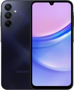 Смартфон Samsung Galaxy A15 LTE 4/128GB Black (SM-A155FZKDEUC)