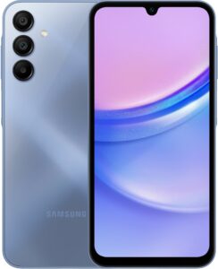 Смартфон Samsung Galaxy A15 LTE 4/128GB Blue (SM-A155FZBDEUC)