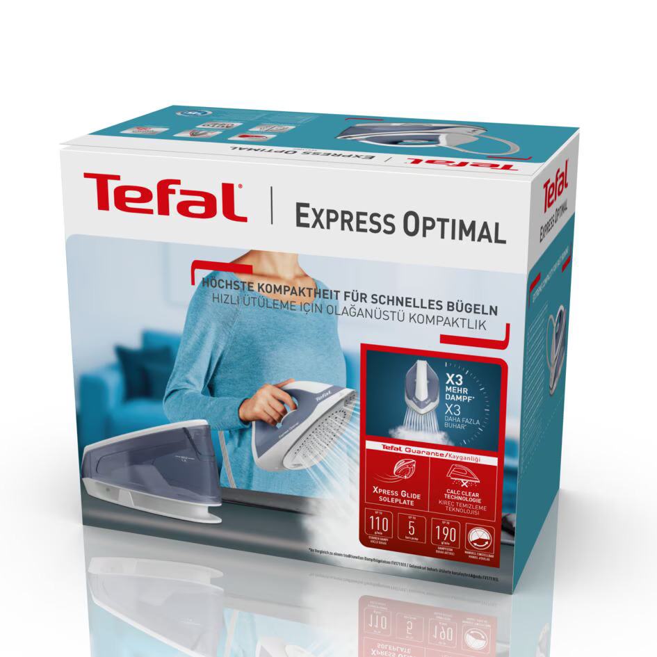 Утюг с парогенератором Tefal Optimal SV4110E0