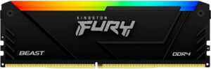 Пам`ять ПК Kingston DDR4 16GB 3200 FURY Beast RGB