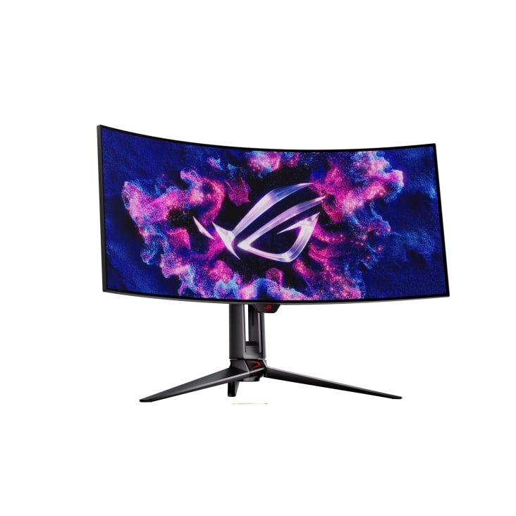 Монітор Asus 33.9" ROG Swift PG34WCDM 2xHDMI, DP, USB-C, 3xUSB, MM, OLED, 3440x1440, 21:9, 240Hz, 0.03ms, DCI-P3 99%, CURVED, Ad