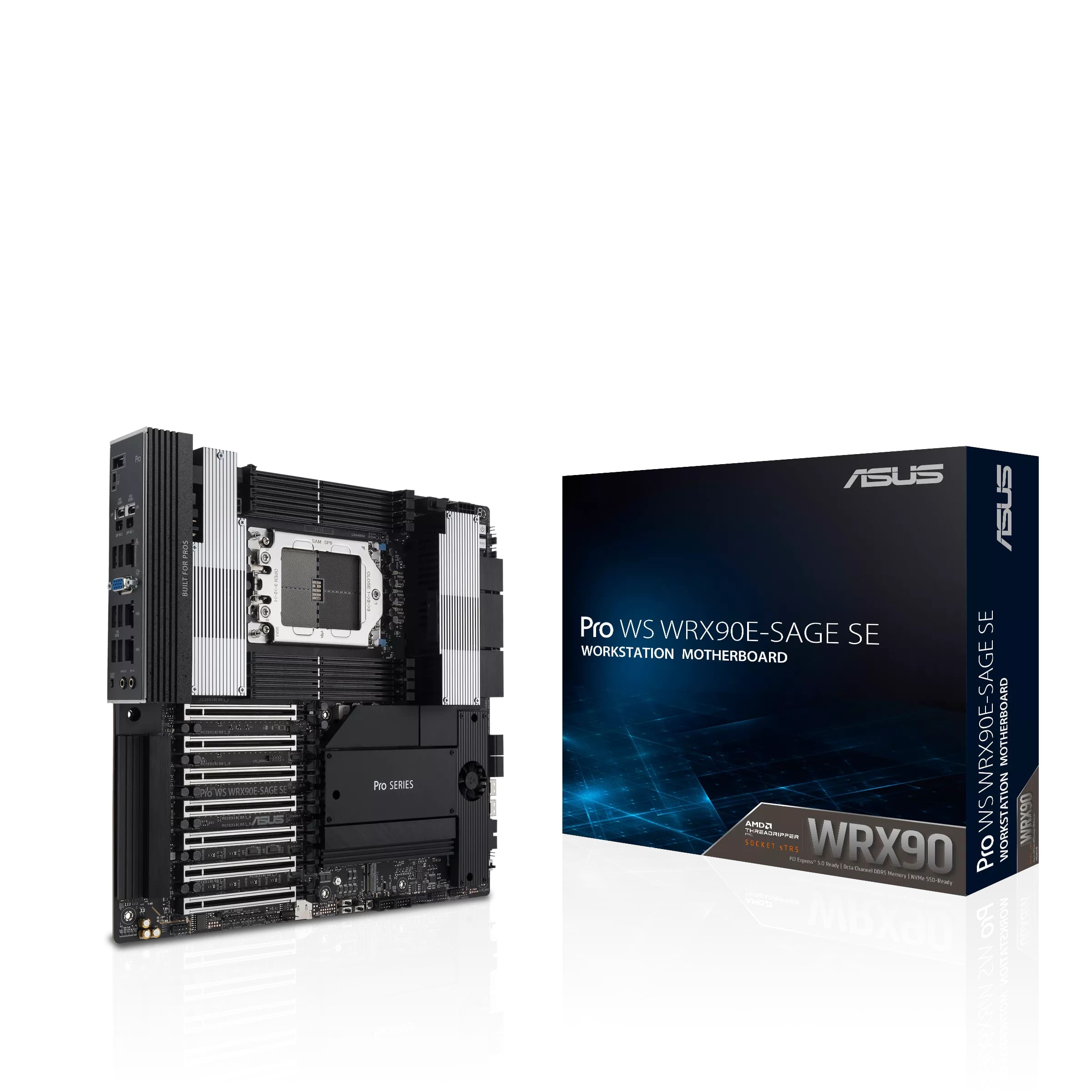 Материнська плата ASUS PRO WS WRX90E-SAGE SE sTR5 WRX90 8xDDR5 M.2 EEB (90MB1FW0-M0EAY0)