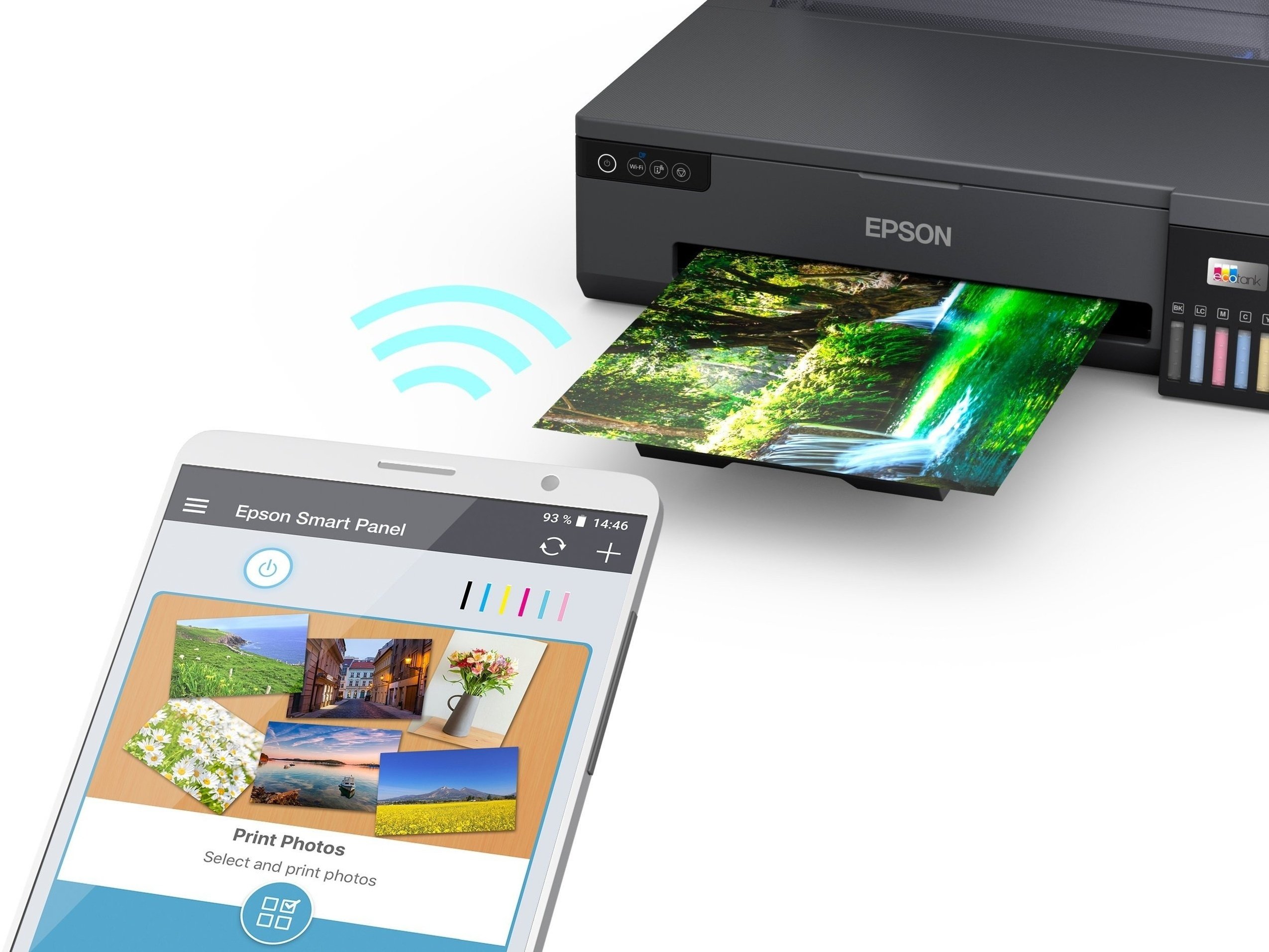 Принтер струйный A3 Epson EcoTank L18050 с Wi-Fi (C11CK38403)