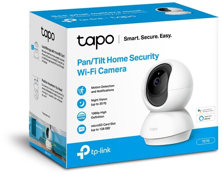 IP-камера TP-LINK TC70 FHD N300 microSD motion detection