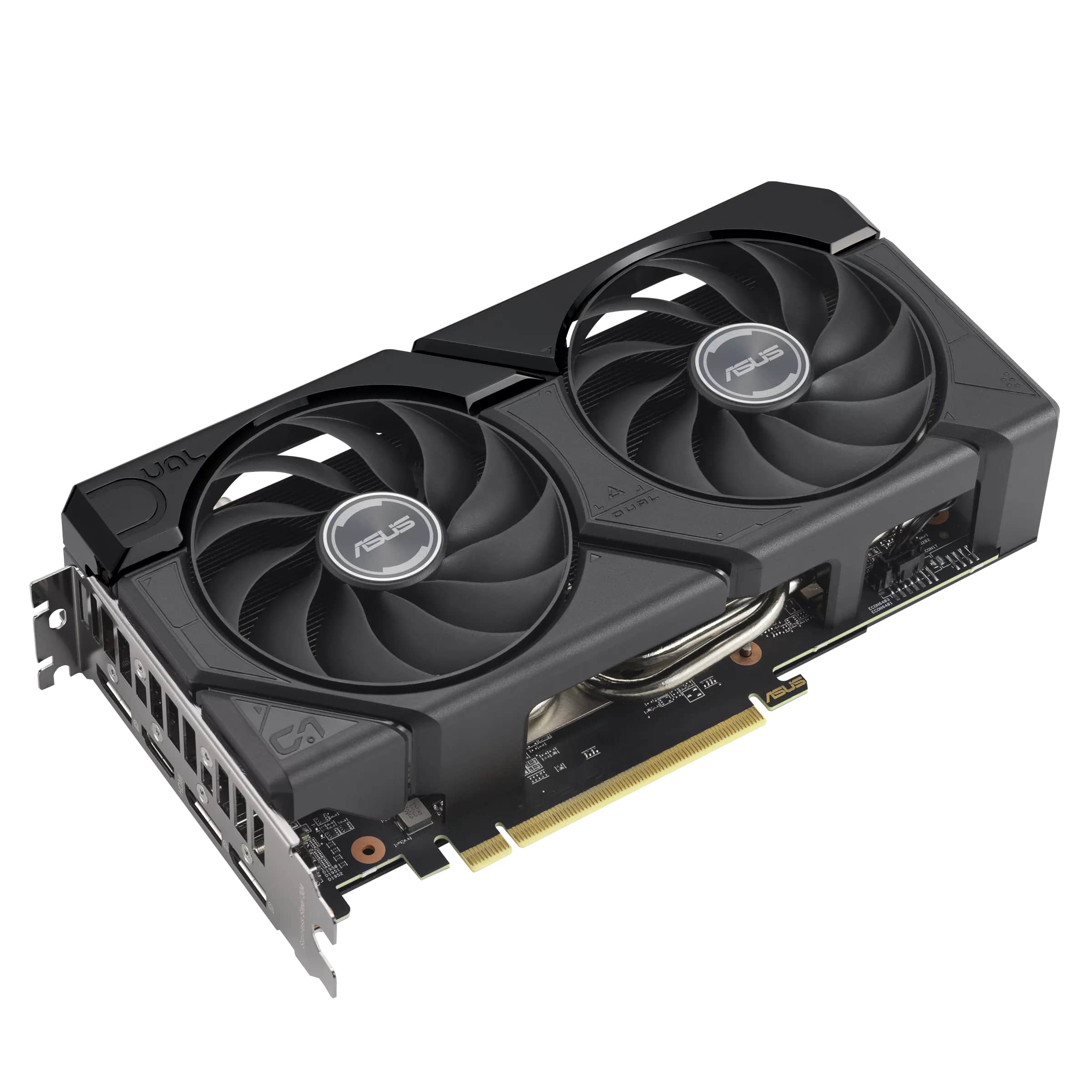 Видеокарта ASUS Radeon RX 7600 XT 16GB GDDR6 DUAL OC (90YV0K21-M0NA00)