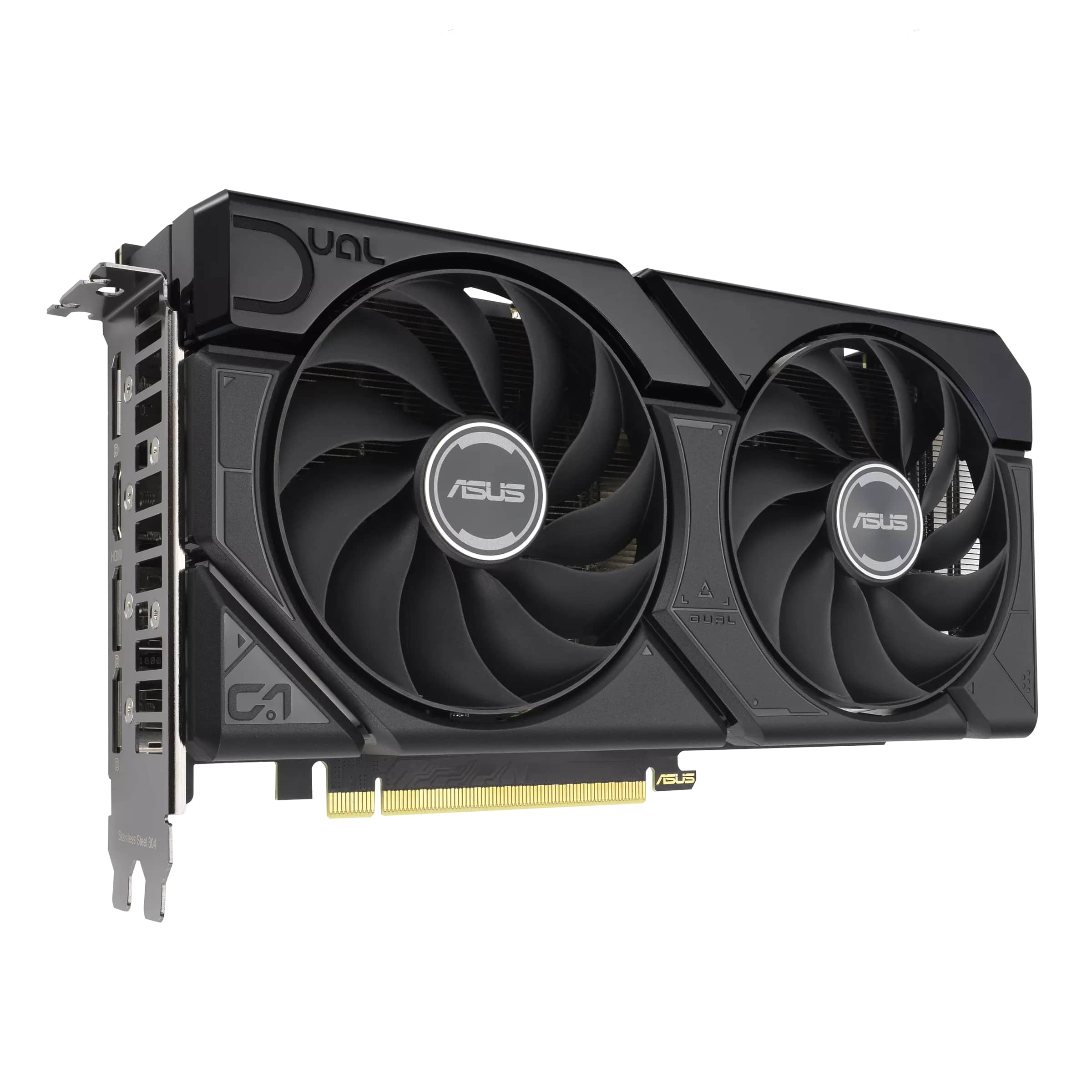 Видеокарта ASUS Radeon RX 7600 XT 16GB GDDR6 DUAL OC (90YV0K21-M0NA00)