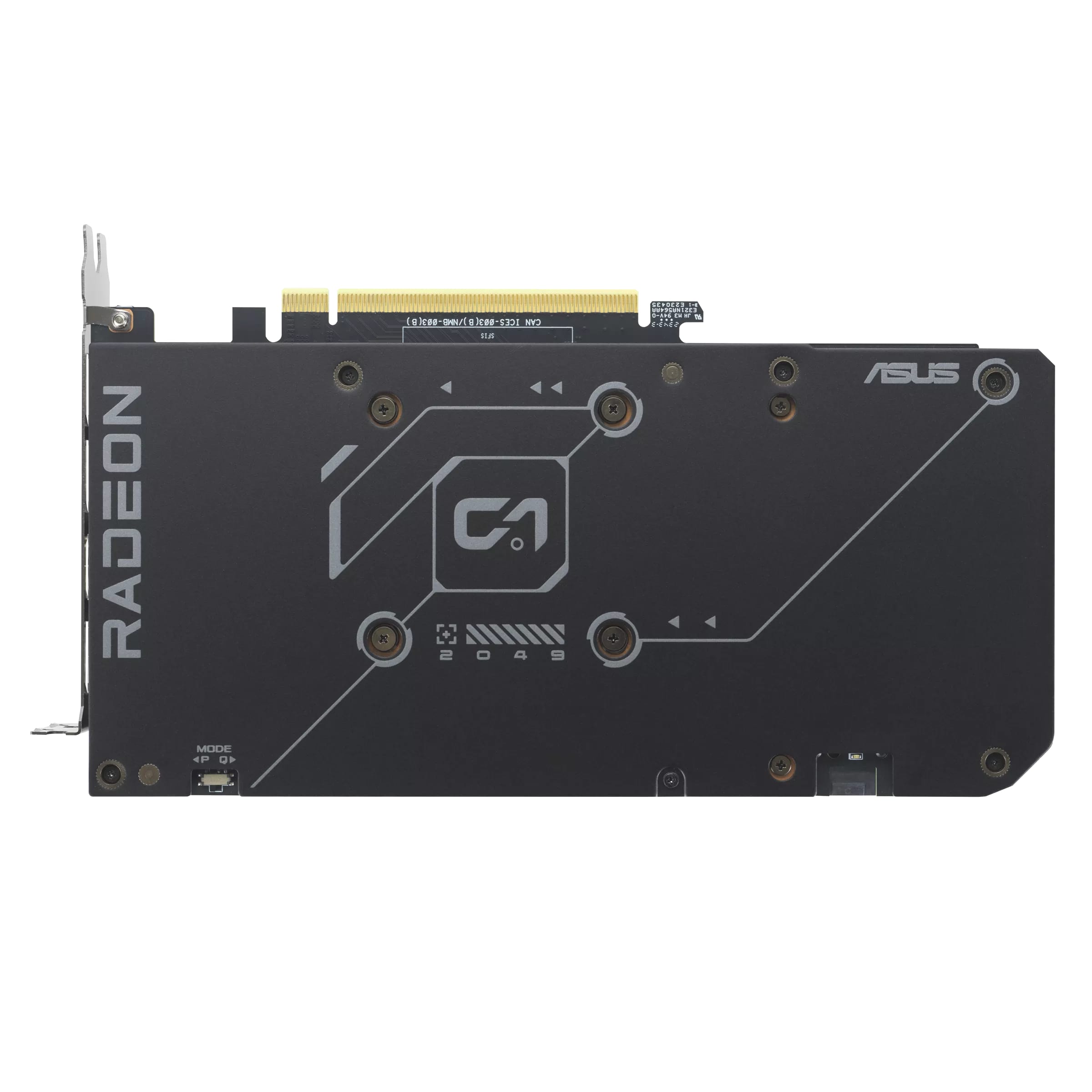 Видеокарта ASUS Radeon RX 7600 XT 16GB GDDR6 DUAL OC (90YV0K21-M0NA00)