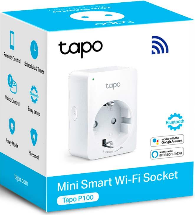 Смарт-розетка міні TP-LINK Tapo P100 (TAPO-P100M)