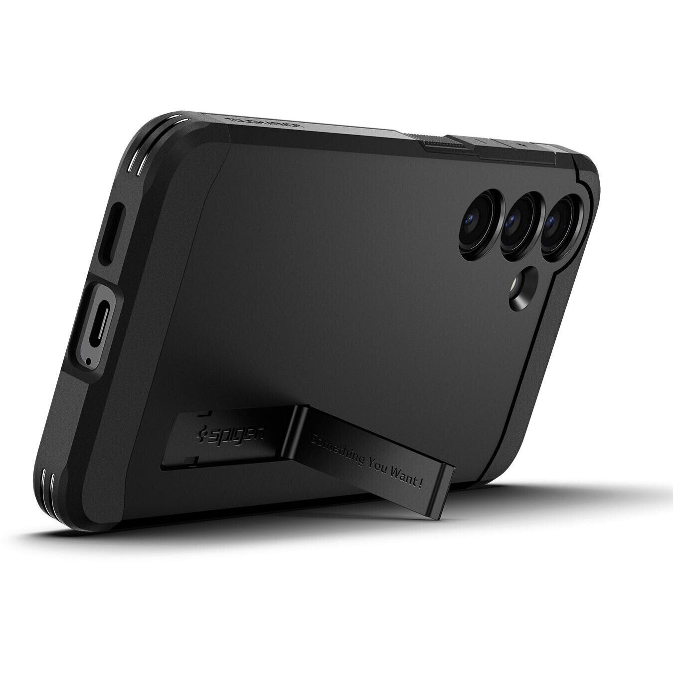 Чехол Spigen для Samsung Galaxy S24 Tough Armor Black (ACS07355)