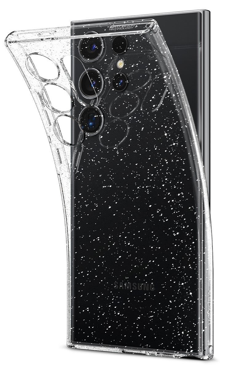 Чохол Spigen для Samsung Galaxy S24 Ultra Liquid Crystal Glitter Crystal Quartz (ACS07285)