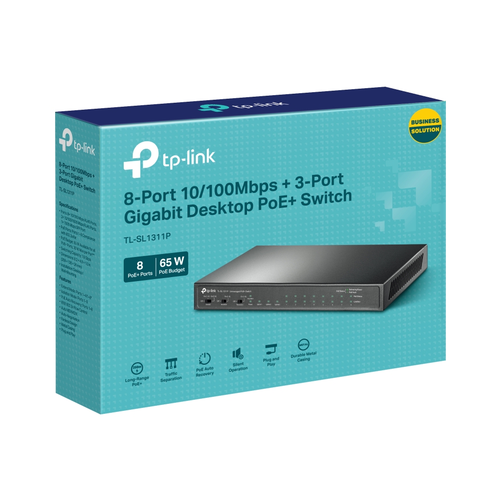 Комутатор TP-LINK TL-SL1311P