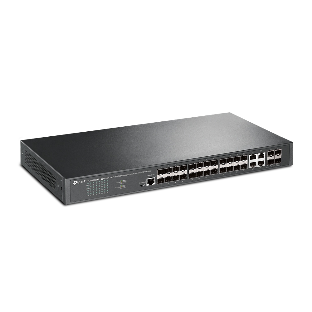 Комутатор TP-LINK TL-SG3428X 24xGE 4x10GE/SFP + L2 JetStream 19 "1U