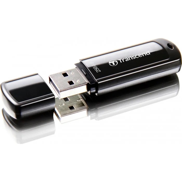 Накопичувач USB 3.1 Transcend Type-A JetFlash 700 256GB Black (TS256GJF700)