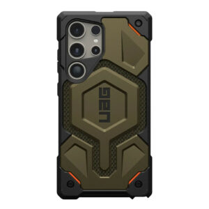 Чохол UAG для Samsung Galaxy S24 Ultra Monarch Kevlar Element Green (21441511397B)