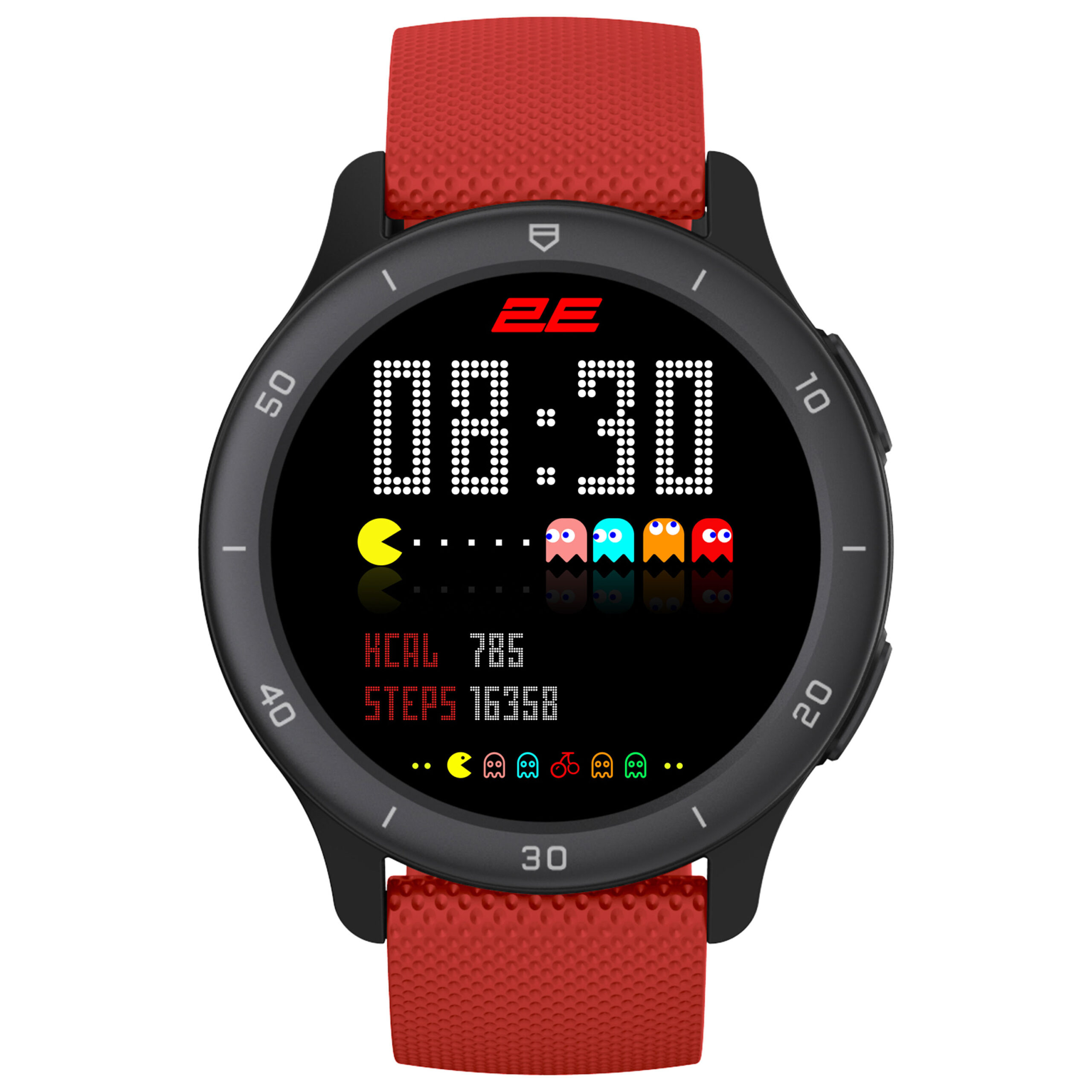 Смартгодинник 2E Motion GT2 47mm Black-Red