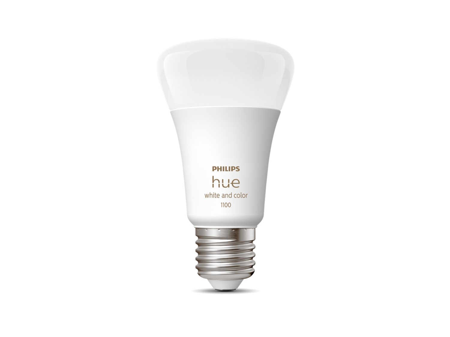 Лампа розумна Philips Hue E27, 11W(60Вт), 2000K-6500K, RGB, ZigBee, Bluetooth (929002468801)