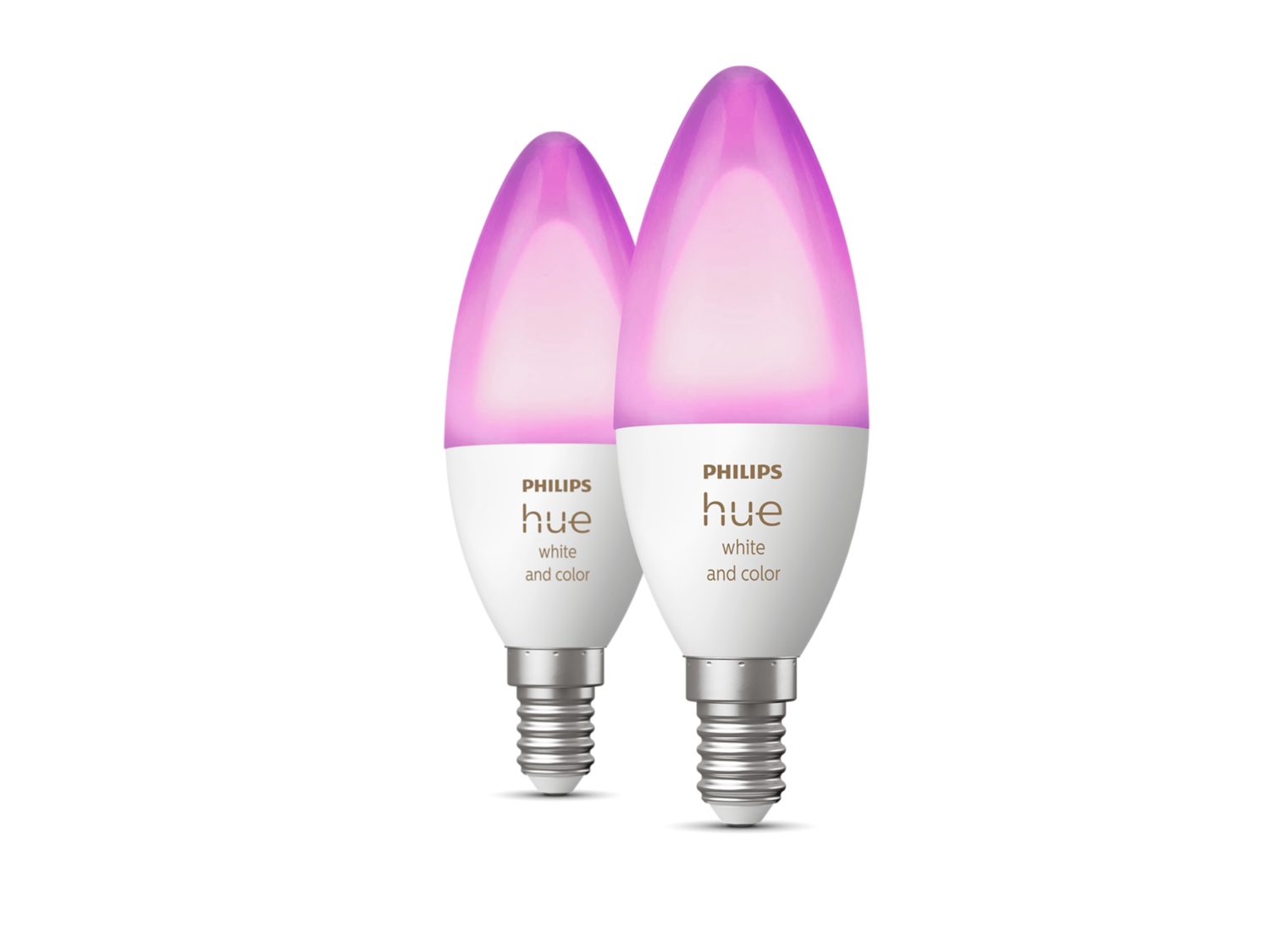 Лампа розумна Philips Hue E14, 5.3W (40Вт), 2000K-6500K, RGB, ZigBee, Bluetooth (929002294205)