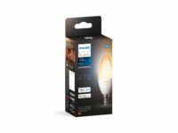 Лампа розумна Philips Hue E14, 5.2W (40Вт), 2200K-6500K, Tunable white, ZigBee, Bluetooth (929002294403)