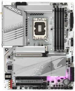 Материнська плата GIGABYTE Z790 ELITE AX ICE s1700 Z790 4xDDR5 M.2 HDMI DP ATX