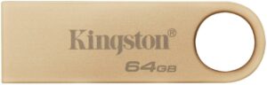 Накопичувач USB 3.2 Kingston 64GB Gen1 DT SE9 G3 Gold (DTSE9G3/64GB)