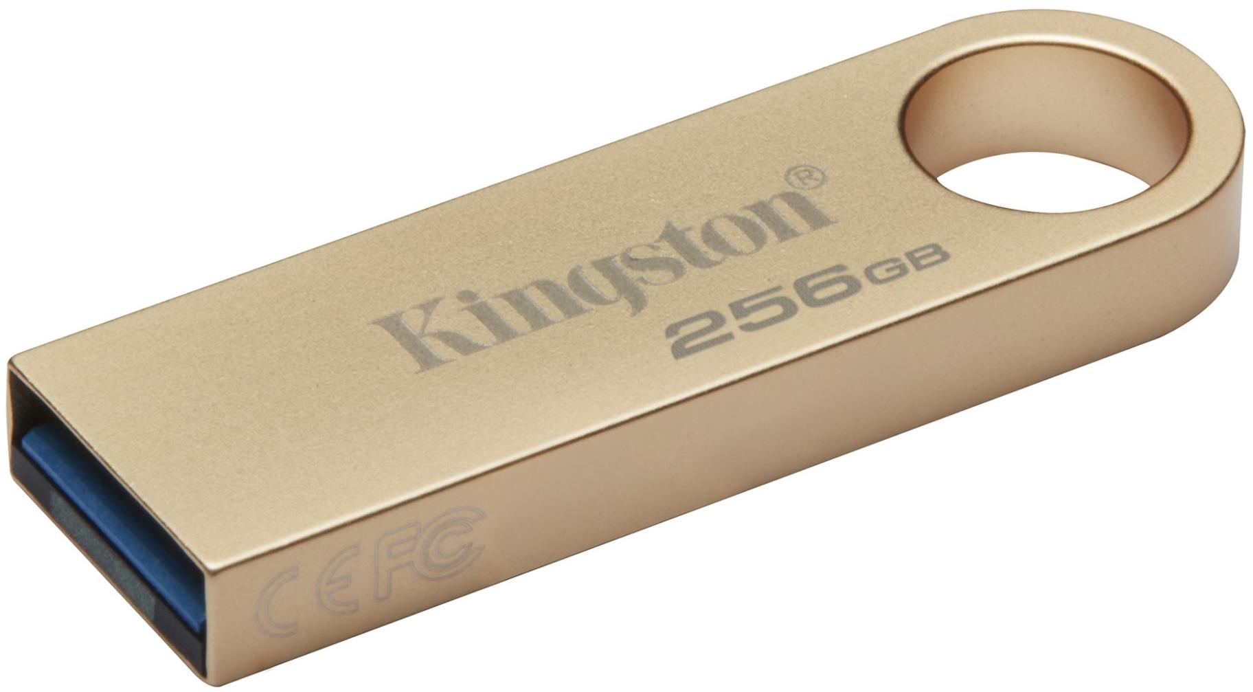 Накопичувач USB 3.2 Kingston 256GB Gen1 DT SE9 G3 Gold (DTSE9G3/256GB)