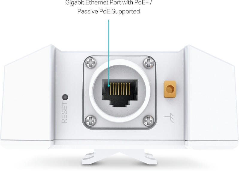 Точка доступу TP-LINK EAP650 OUTDOOR AX3000,  1xGE LAN, PoE,  Passive PoE