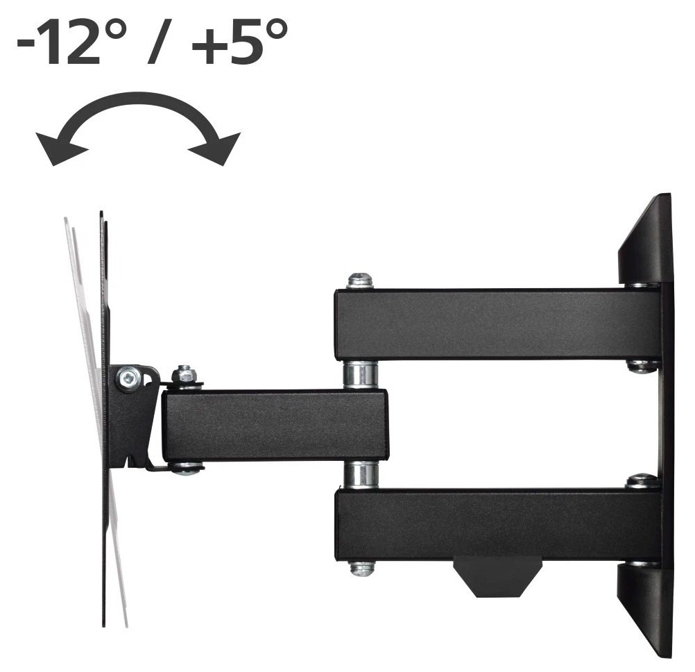 Кріплення ТВ похило-поворотне Hama TV-WB AR-2 19-48" Black (00118101)