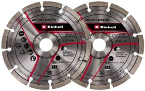 Диски для бороздоробу Einhell 125х22.2мм, 2шт (4350736)